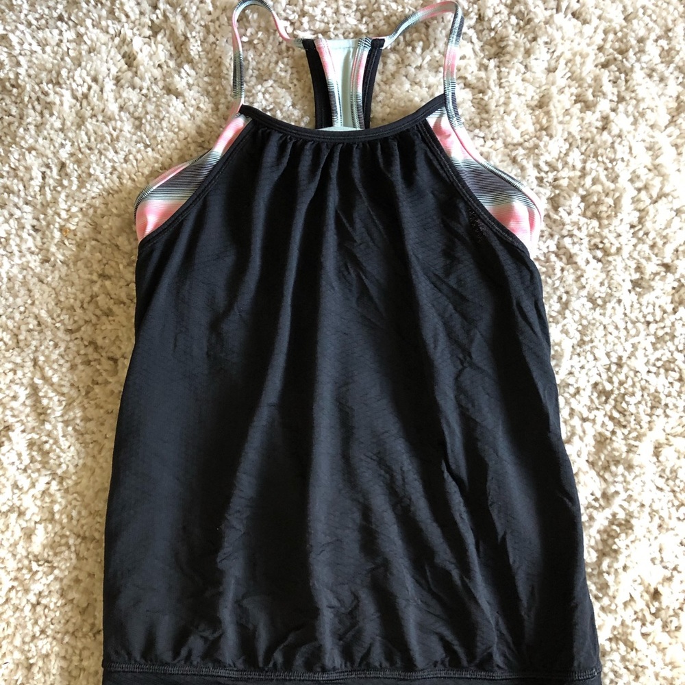 Ivivva by lululemon girls tank Top Sz 12 Bra Top